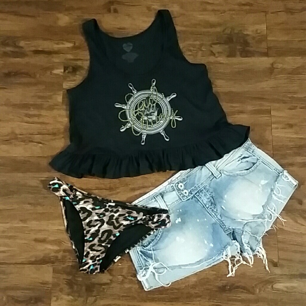 "Sail Away" Crop Top